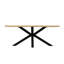 Metal Base Dining Table