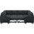 Anjanette Bujesily Chenille Oversized U Shaped Storage Couch Pull Out Bed Sofa Modular Sectional Sofa Cushioned Sofa Bed Sleeper-1294923932
