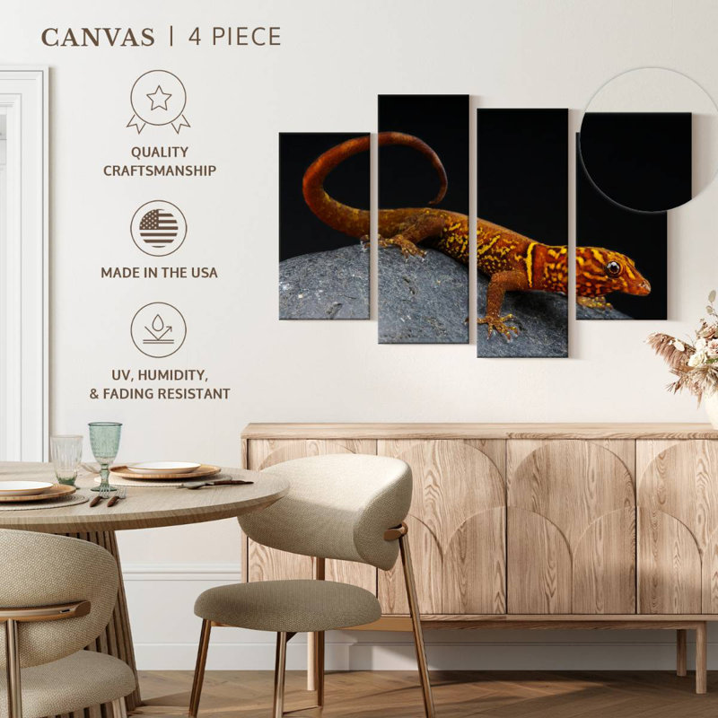 Gecko, 48" H x 75" W