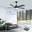 Damecia 52'' Ceiling Fan with LED Lights-1836628955