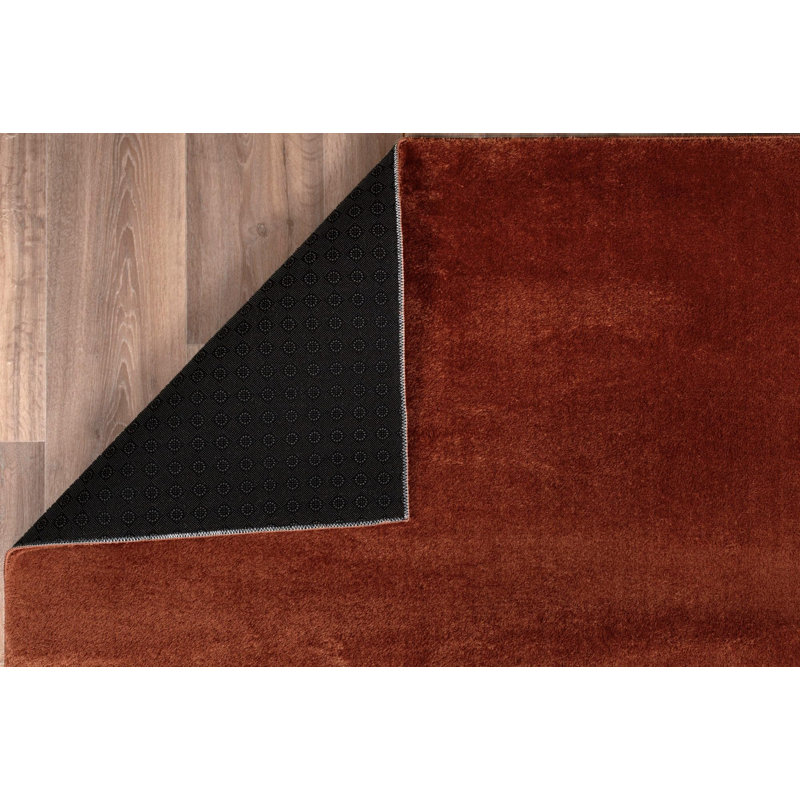  Tapis à poils longs pelucheux 5 pi x 7 pi | Tapis de fourrure lavable à la machine pour la décoration de plancher | Cuivre