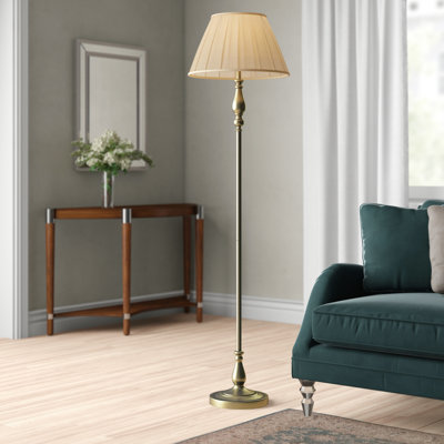 Mailus 166cm Antique Brass Traditional Floor Lamp