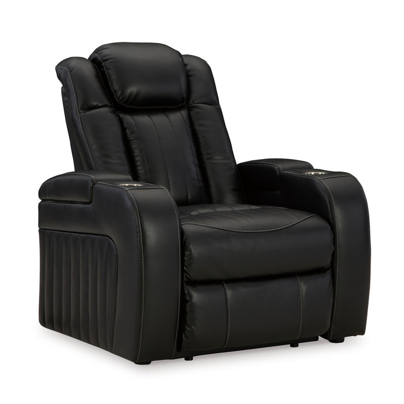 Gwenny Faux Leather Power Recliner