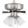 Pro Plus 114 White 4 Light Kit 52'' Ceiling Fan with LED Lights