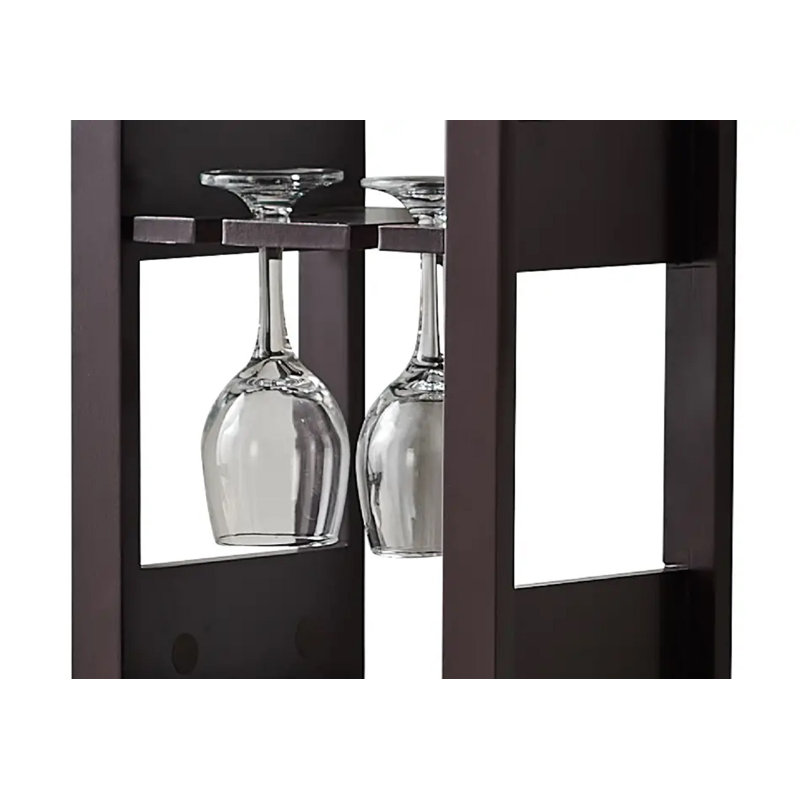Support à vin pour porte-bouteilles avec porte-verres Granger