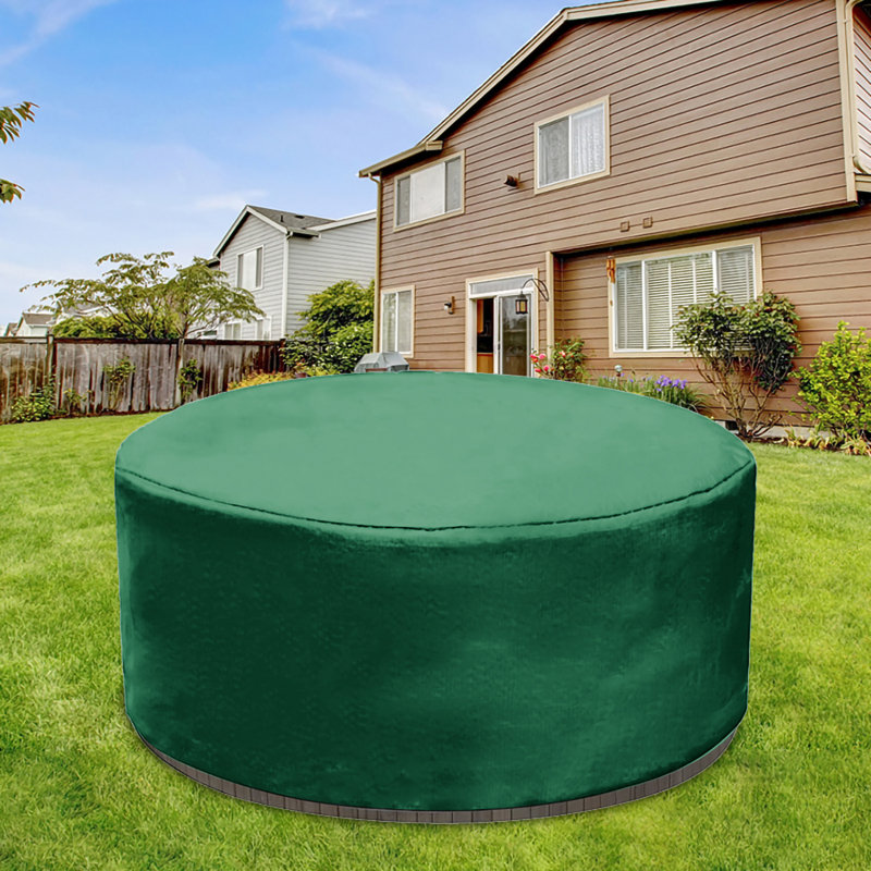 Housse pour piscine ronde 6,9 pi Wothsi - tissu Oxford imperméable avec cordon de serrage, s'adapte aux piscines de 6,9 pieds, protection robuste
