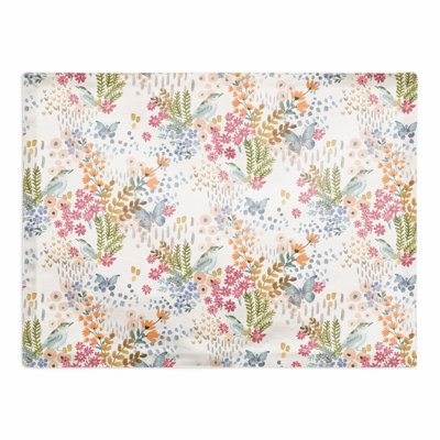 Napperon en coton 14 "Butterfly Bird