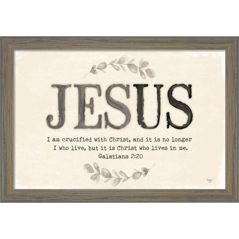«Jesus» par Mollie B. - Cadre photo