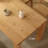 Tuney Oak Solid Wood Dining Table-376846355