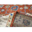 Tapis transitionnel Oushak en laine noué à la main de 9 pi 3 po x 12 pi 3 po ivoire