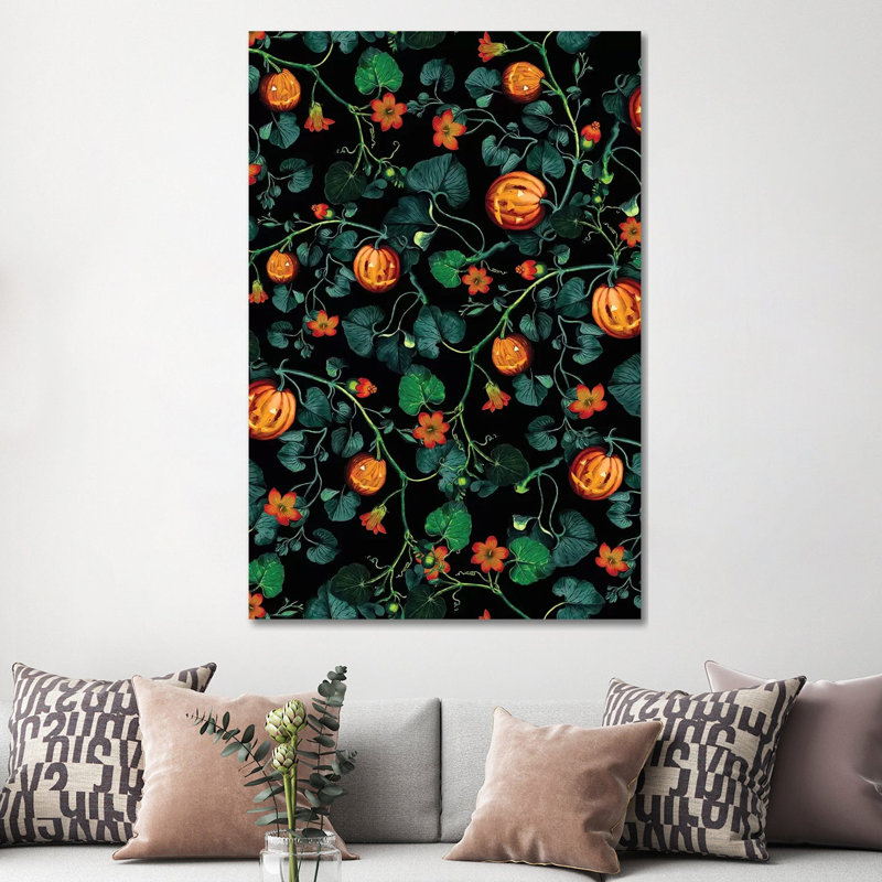 Halloween by Burcu Korkmazyurek - Wrapped Canvas Painting, 152.5 cm H x 101.5 cm W