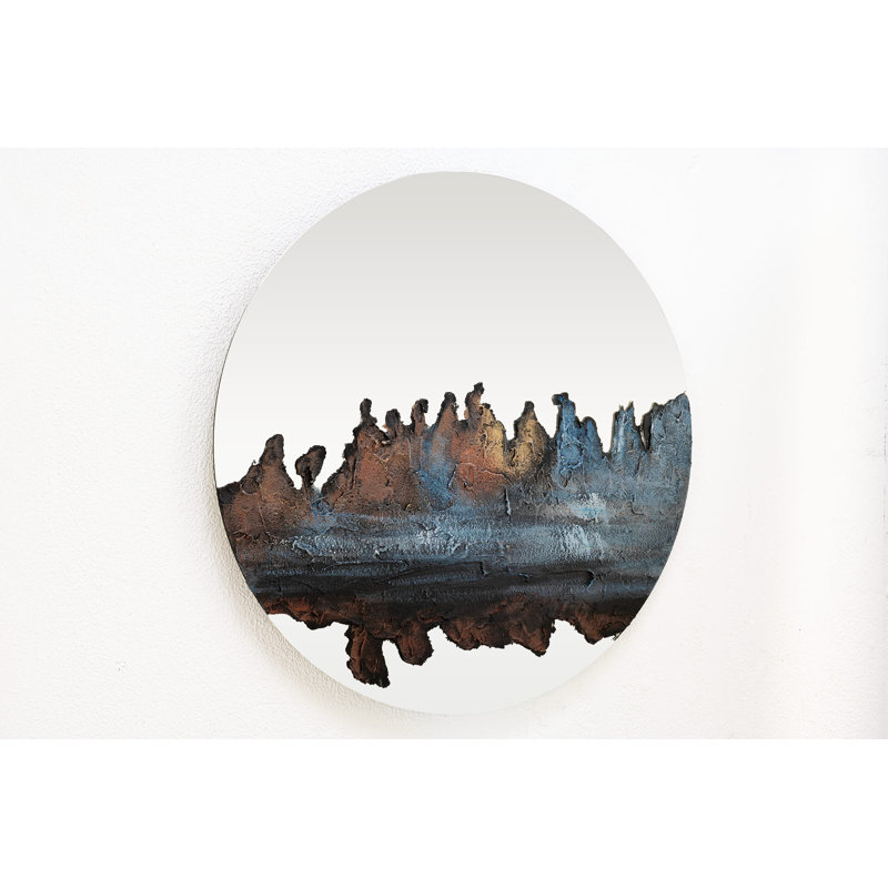 Majestic peaks wall mirror