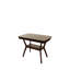 Table de salle à manger formelle 1Pc avec meubles de salle à manger à finition espresso en bois massif
