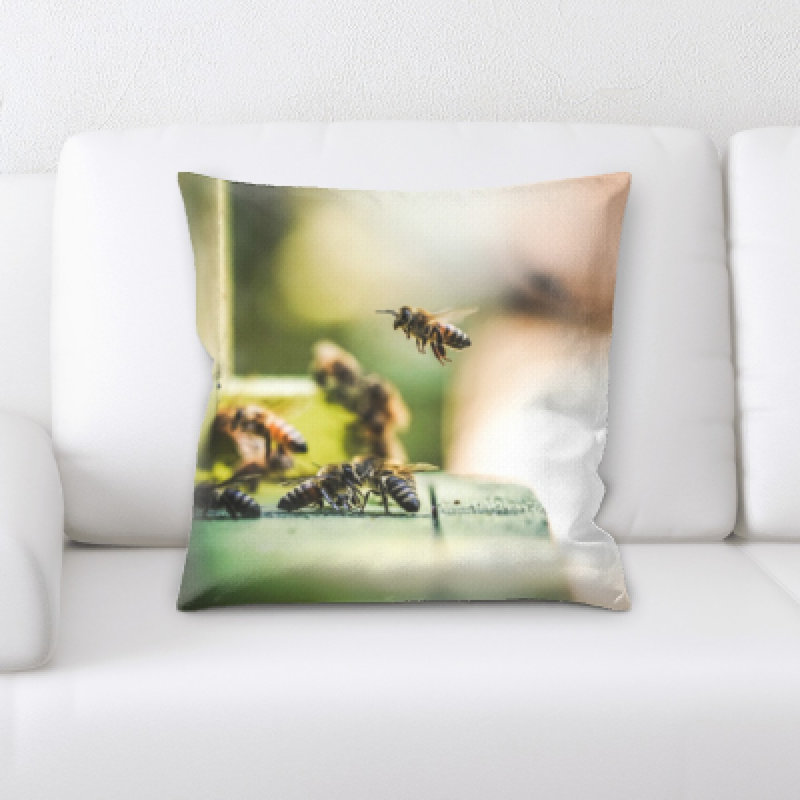 Microsuede Throw Pillow