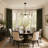 Loram 6-Light Dimmable Drum Chandelier