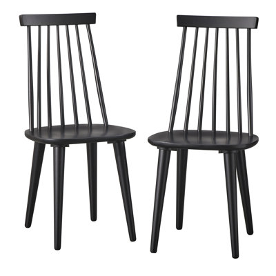 Beckley 18'' H Solid Wood Side Chair