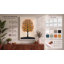 Golden Autumn Tree Scandinavian - Wrapped Canvas-1818416178-1818416179