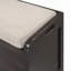 Banc de rangement avec panier amovible et 2 tiroirs-821776207