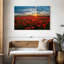 Lever de soleil sur le coquelicot rouge-1106108907