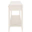 Console de couloir de qualité avec rayure verticale et rangement durable