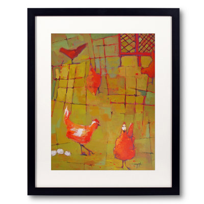 The Coop Print by Phyllis Adams