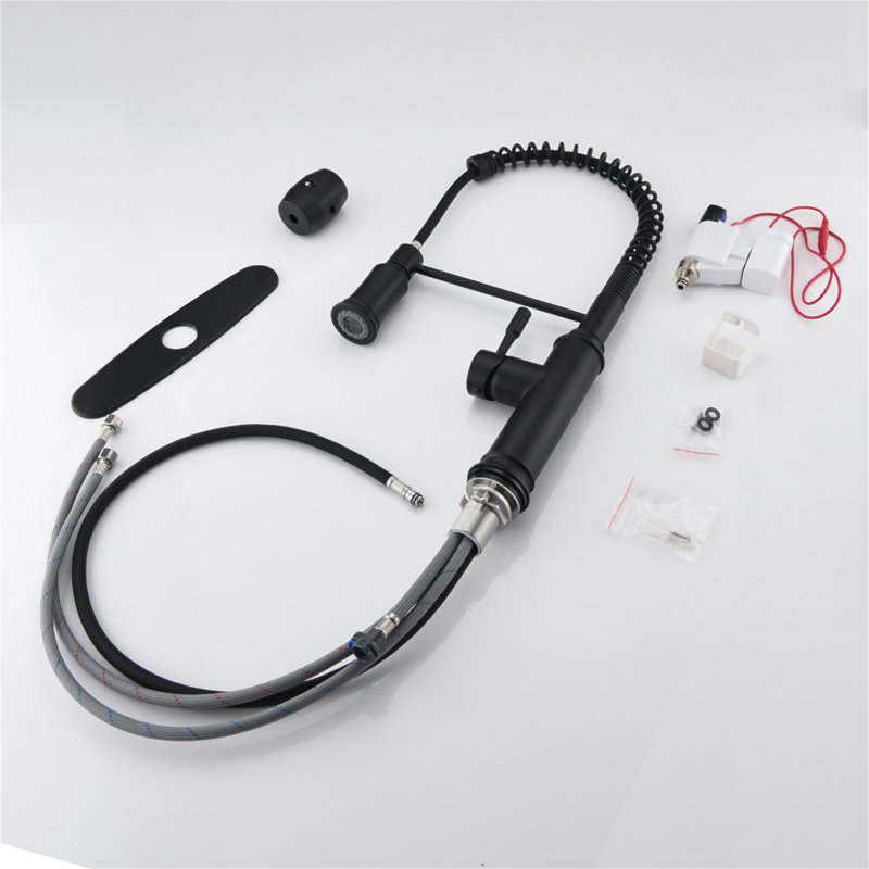 Robinet de cuisine tactile avec douchette extractible
