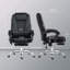 Chaise d'ordinateur, chaise de bureau, chaise de bureau de massage, chaise de bureau