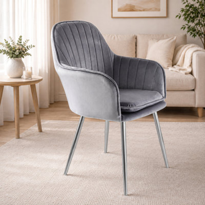 Ariella Velvet Armchair