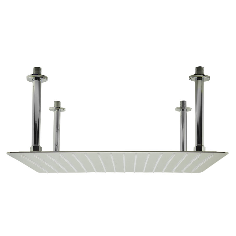 Rain Adjustable Shower Head 1.8 GPM GPM, Solid Brushed
