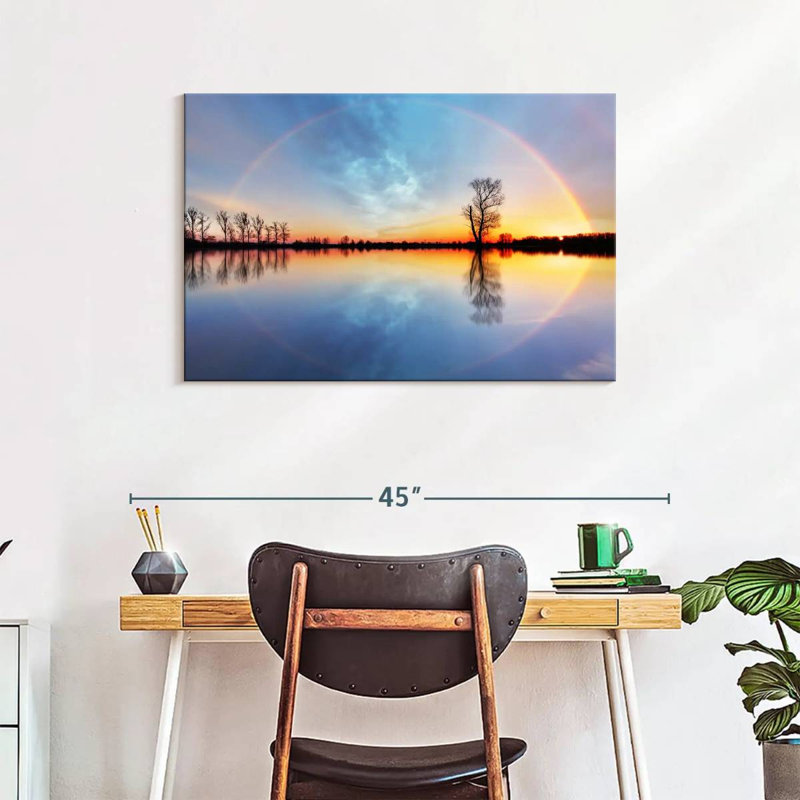 Coucher de soleil Kerrick, H 24 po x l 36 po