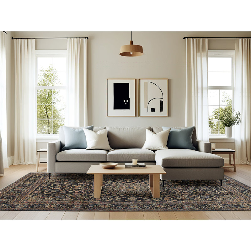 Katharine Oriental Indoor Rug, Rectangle 6' x 9'