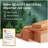 Outdoor Square Barrel Sauna Room for 6-8 Person, 8KW Harvia Heater with WiFi Control, Red Cedar Wood Cabin, 8mm Mirror Glass Door & LED Backrest Lighting, Asphalt Shingles Roof, 220V, Full View