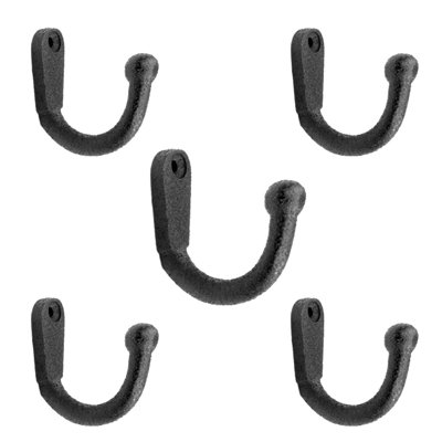 Wrought Iron Knob Tip Coat Hook