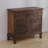 Dark-brown Solid + Manufactured Wood Accent Cabinet
