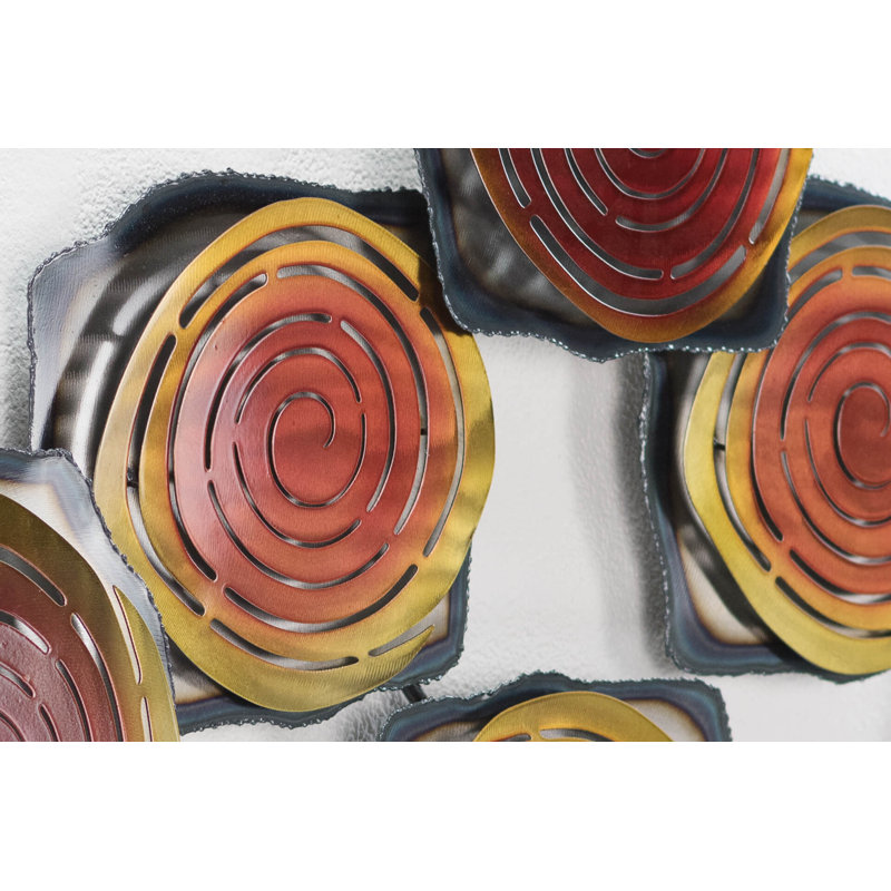 Handmade Metal Wall Decoration Abstract