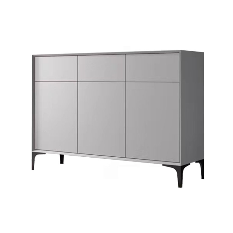 28 Pair Shoe Storage Cabinet, Gray