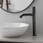 Robinet de lavabo pour salle de bain à poignée simple en laiton massif 14,19 "H-106306969