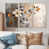 Toile naturelle avec cadre flottant