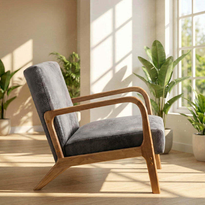 Fauteuil d'appoint en microfibre Classic