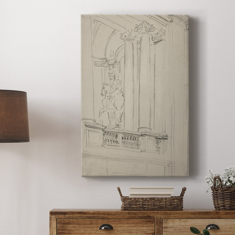 Croquis rétro Lxxxi - galerie Cavas sur mesure, H 60 po x l 40 po