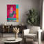 Art mural zébré moderne-129146219