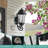 26.7" Large Outdoor Wall Light Die-Cast Aluminum In Black Finish Clear Glass（Bulb Not Include）