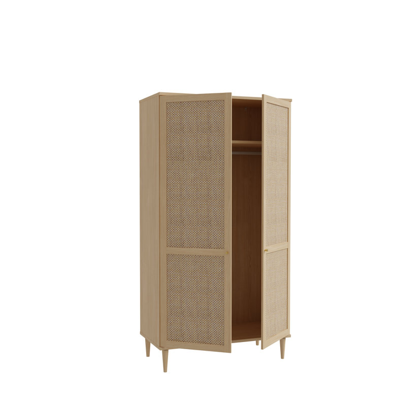 Amarra Wardrobe, 208.10cm H x 110.10cm W x 52.10cm D