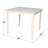  Hailey Turned Legs Solid Wood Dining Table-10212720