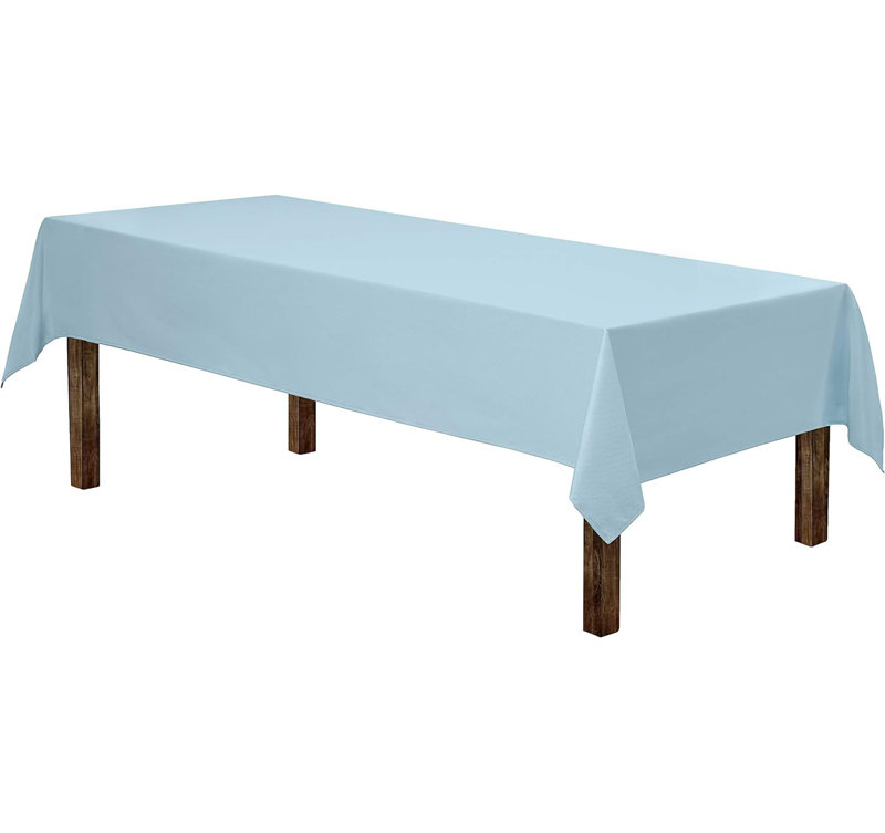 Ambee Dining Linens, Baby Blue, 60" W x 84" L