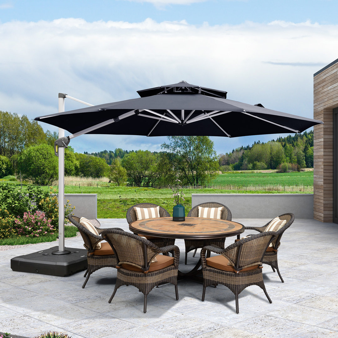 Legend 4m Cantilever Parasol With Base