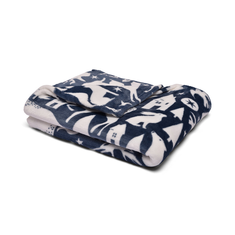 Throw Blanket, Navy