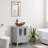 Azaree 24'' Single Bathroom Vanity with Manufactured Wood Top-199183376-199183383