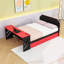 Lit de jour double avec lit gigogne simple et bureau USB-935673478