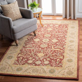Traver Hand Tufted Wool Oriental Rug